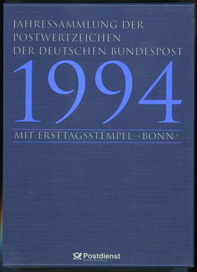 BRD 1994 Jahressammlung der Deutschen Bundespost