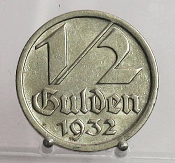 DANZIG 1/2 Gulden 1932