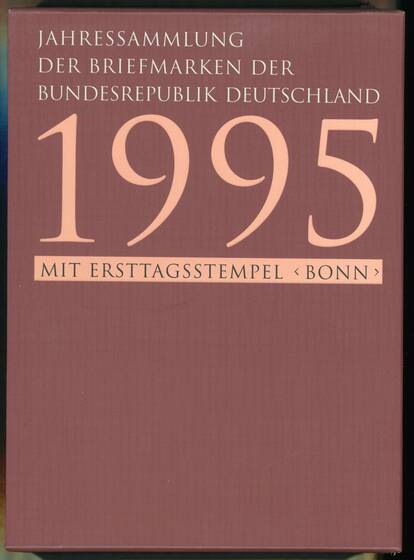 BRD 1995 Jahressammlung der Deutschen Bundespost