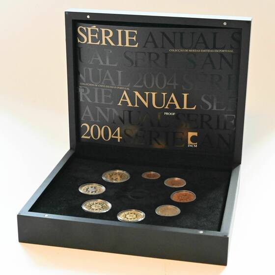 PORTUGAL 2004 Kursmünzensatz Proof
