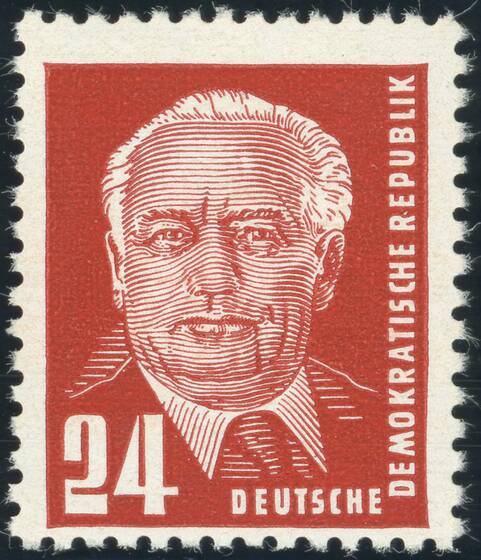 DDR 1953 MiNr. 324 vb XII