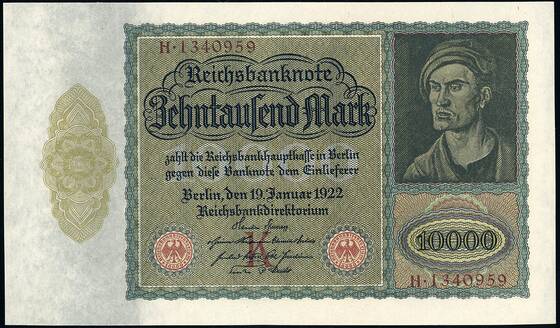Weimar 10.000 Mark DEU-76
