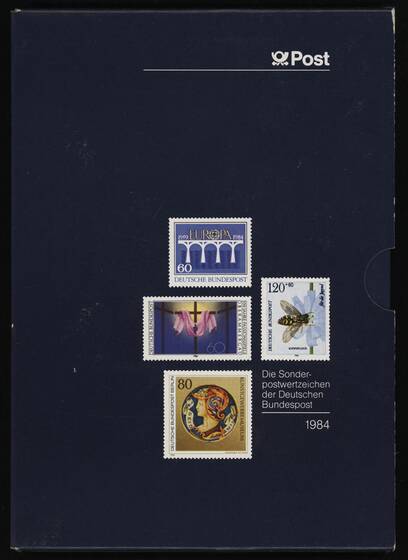 BRD 1984 Jahreszusammenstellung Jahrbuch