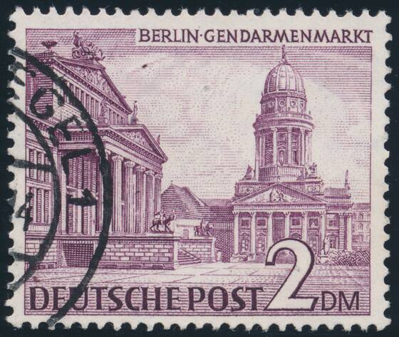 BERLIN 1949 MiNr. 58 X