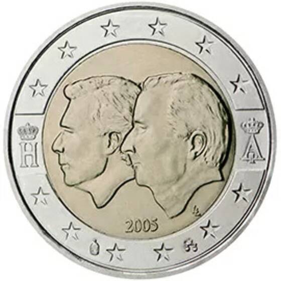 BELGIEN 2 Euro 2005 Wirtschaftsunion Belgien-Luxemburg