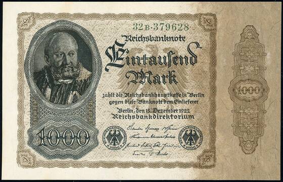 Weimar 1.000 Mark DEU-92 a)