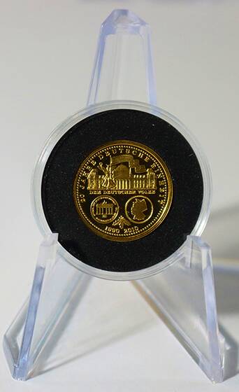 20 JAHRE DEUTSCHE EINHEIT Feingold-Medaille 2010