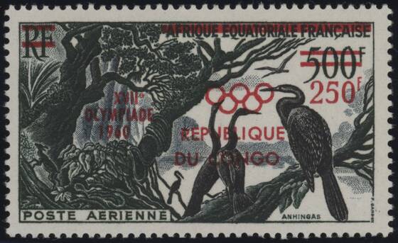 REPUBLIK KONGO 1960 MiNr. 3