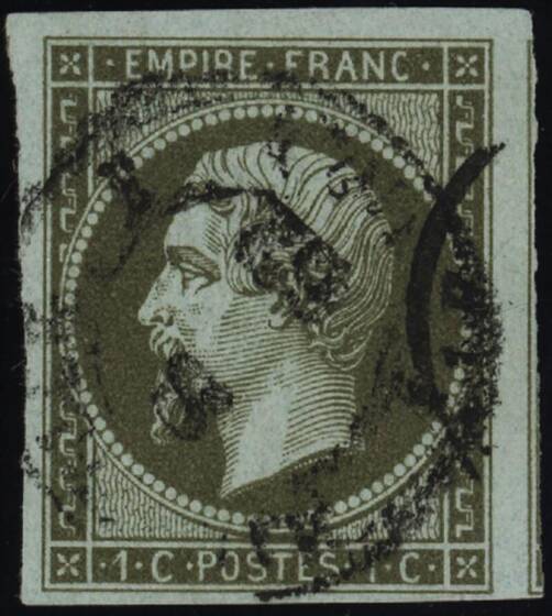 Frankreich 1853 MiNr. 10 a